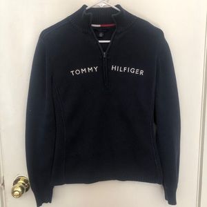 Navy Vintage Tommy Hilfiger Sweater